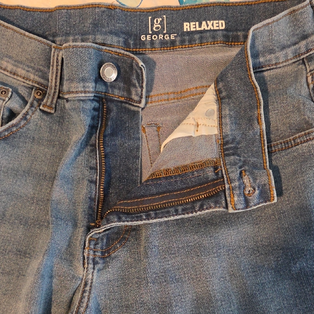 George Men's Relaxed Denim Jeans